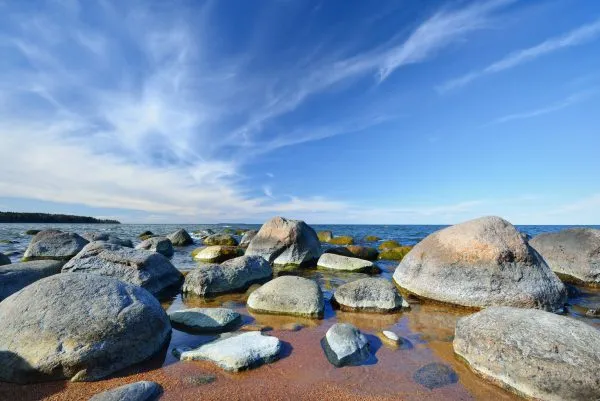 Rocks at the coast of Kasmu (captain's village), Estonia