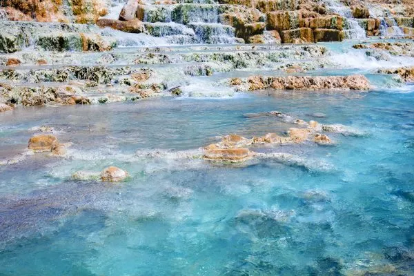 Thermal springs Saturnia, Tuscany, Italy
